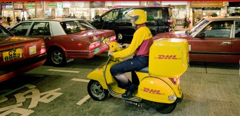 DHL電動車送件